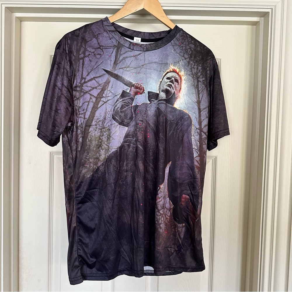 NWOT 🔪🎃 Halloween T-shirt Unisex Mike Myers XL